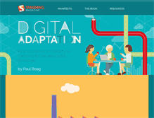 Tablet Screenshot of digital-adaptation.com